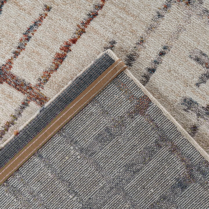 Modern vloerkleed - Jakon 225 Creme/Multicolor - 4