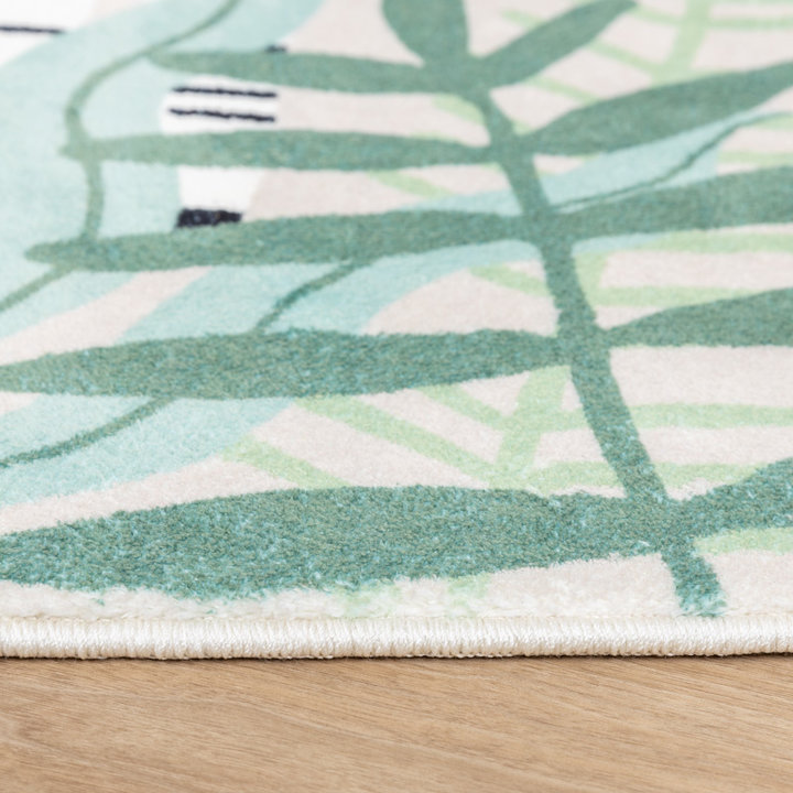 Kindervloerkleed - Jungle Giraffe Beige - 3