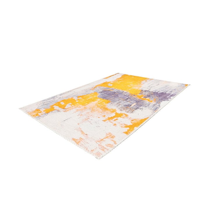Abstract vloerkleed - Paladino 600 Geel/Creme - 2