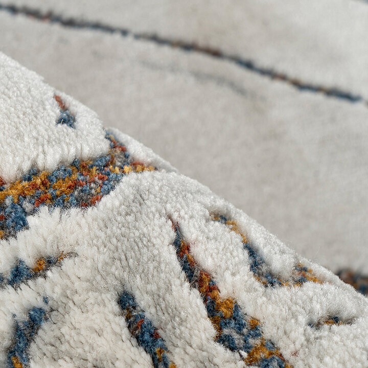 Modern vloerkleed - Lorri 125 Grijs/Multicolor - 3