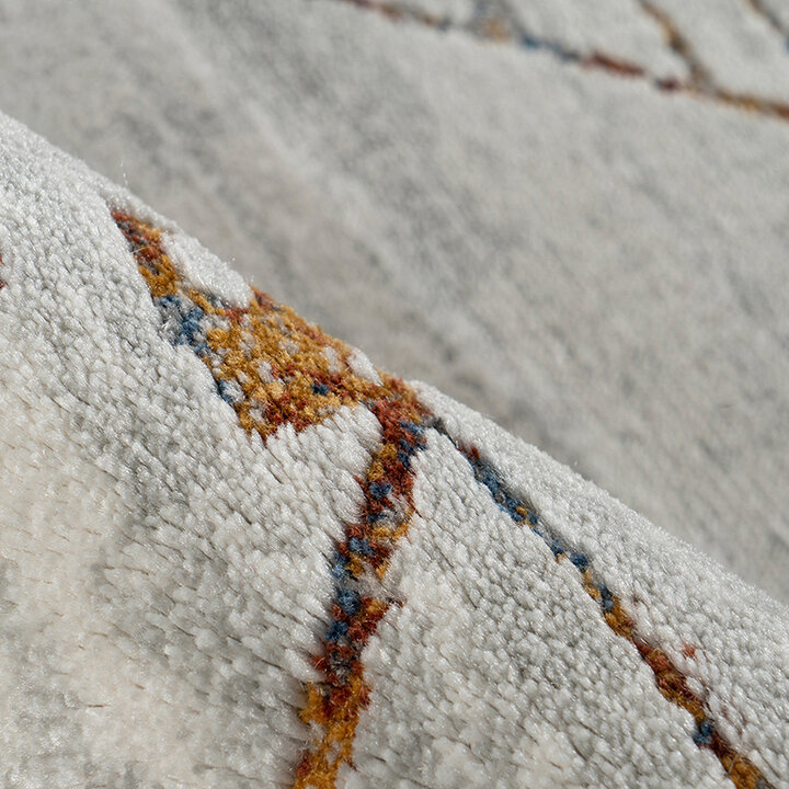 Modern vloerkleed - Lorri 325 Grijs/Multicolor - 3