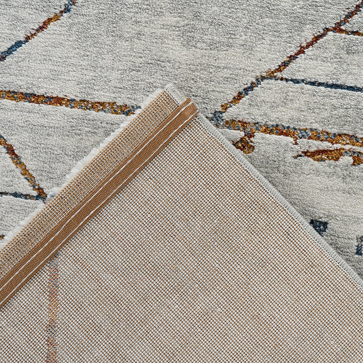 Modern vloerkleed - Lorri 325 Grijs/Multicolor - 4