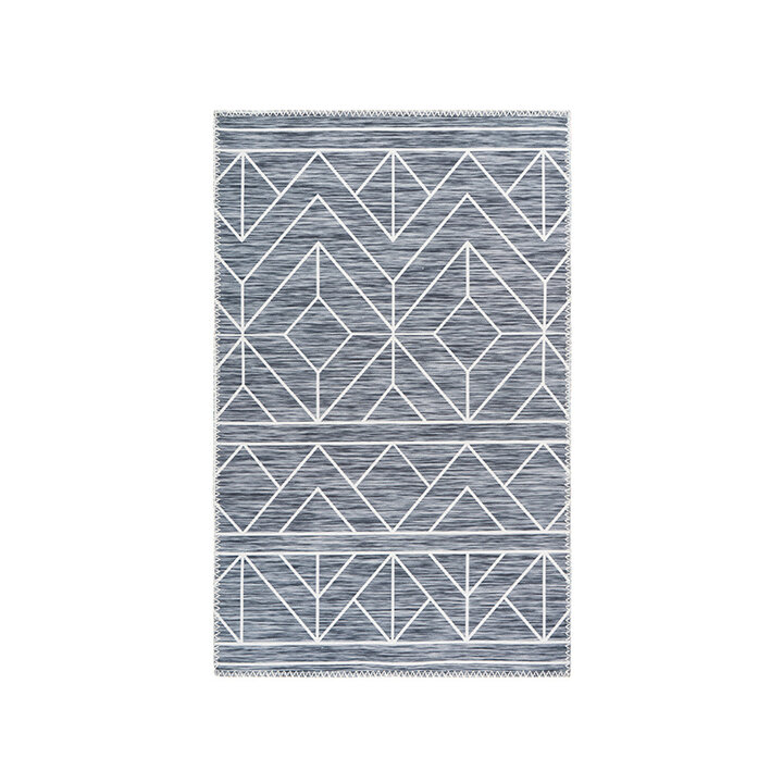 Modern vloerkleed - Moya 200 Antraciet  - 1