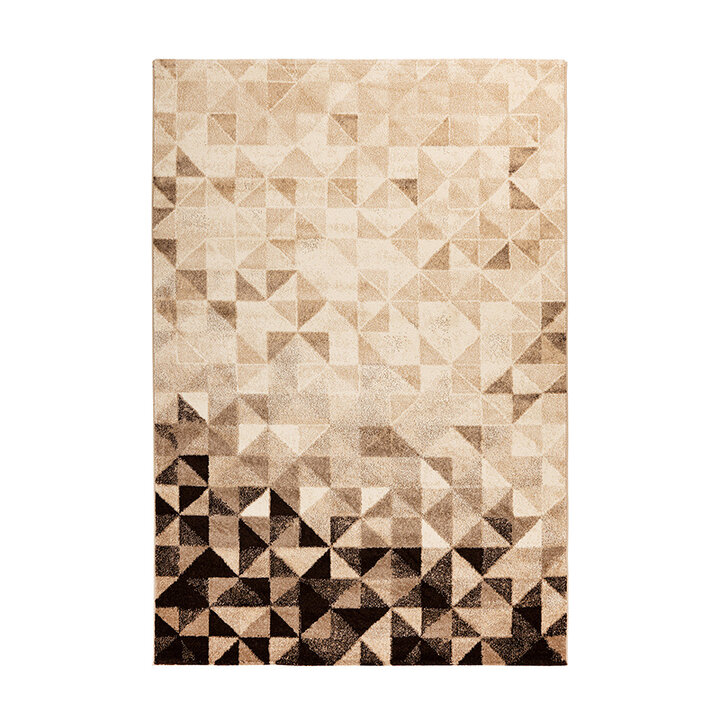 Modern vloerkleed - Navis 200 Creme/Bruin  - 1