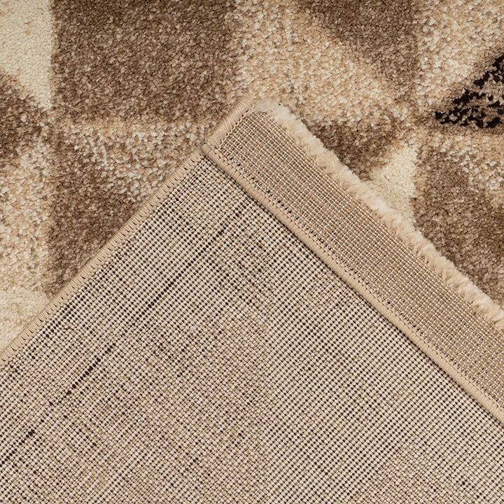 Modern vloerkleed - Navis 200 Creme/Bruin  - 4