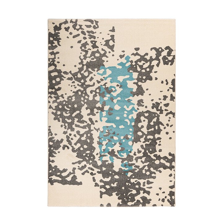 Modern vloerkleed - Navis 300 Creme/Blauw  - 1