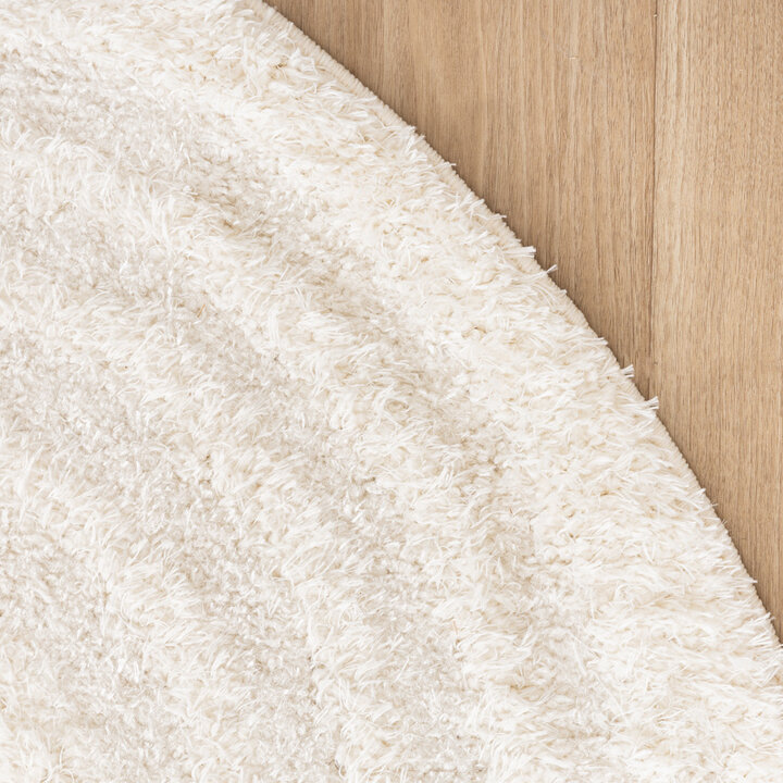 Rond Scandinavisch vloerkleed - Lova Arches Creme - 6