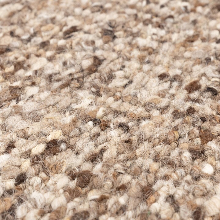 Wollen vloerkleed - Nero Bruin/Gemeleerd  - 4