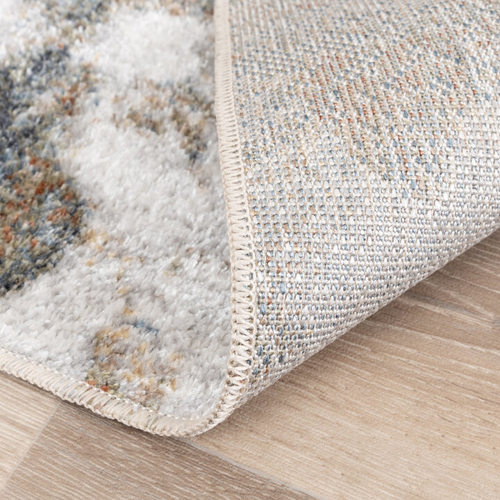 Wasbaar abstract vloerkleed - Misha Flow Multicolor  - 6