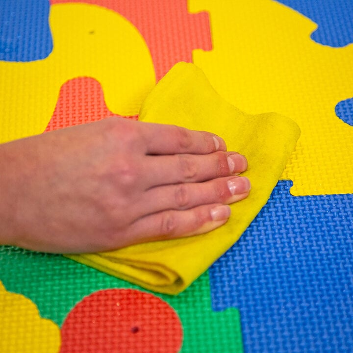 Foam puzzelmat - Sam Safari Multicolor - 5