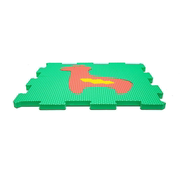 Foam puzzelmat - Sam Safari Multicolor - 6