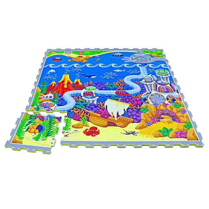 Foam puzzelmat - Max Ocean Multicolor - 1
