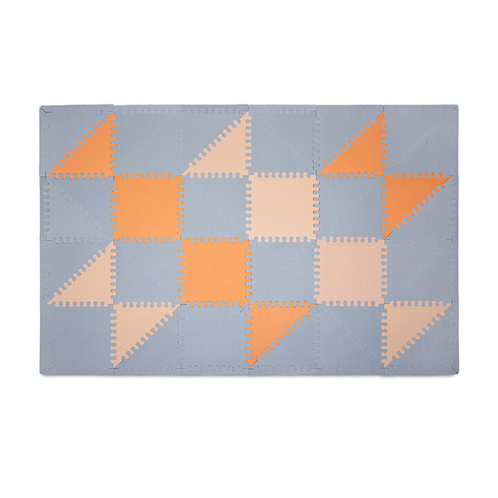 Foam puzzelmat - Joy Hygge Grijs/Terra - 1