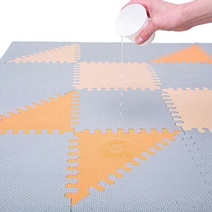 Foam puzzelmat - Joy Hygge Grijs/Terra - 7