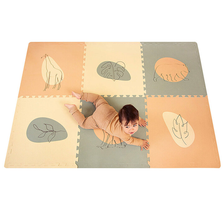 Foam puzzelmat - Vic Jungle Terra - 4