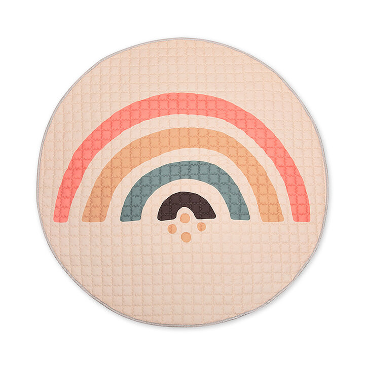 Speelkleed baby rond - Noa Rainbow Multicolor - 1