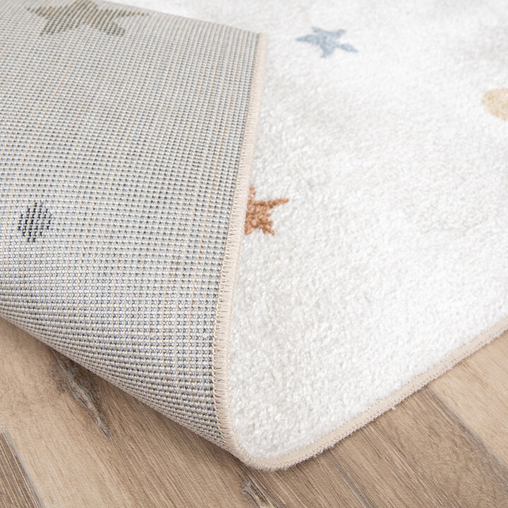 Wasbaar kindervloerkleed - Ravi Stars Multicolor - 6