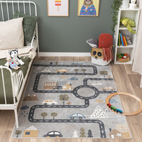Wasbaar Kindervloerkleed -  Ravi Road Multicolor 