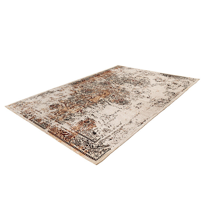 Vintage vloerkleed -  Carter 725 Creme/Bruin - 2