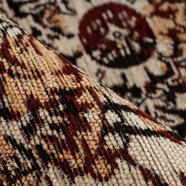 Vintage vloerkleed -  Carter 725 Creme/Bruin - 3