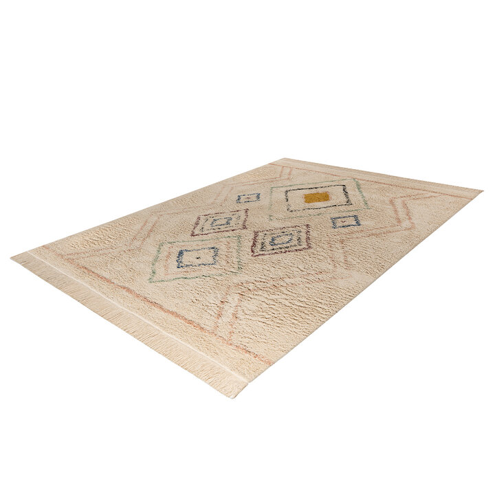 Geometrisch vloerkleed - Lymo 125 Creme/Multicolor  - 2