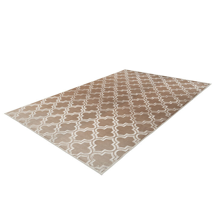 Retro vloerkleed - Marilyn 100 Taupe  - 2