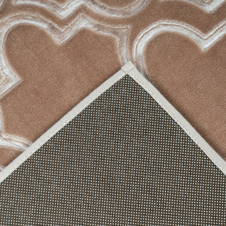 Retro vloerkleed - Marilyn 100 Taupe  - 4
