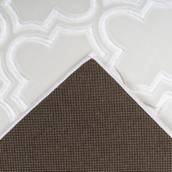 Retro vloerkleed - Marilyn 100 Wit  - 4