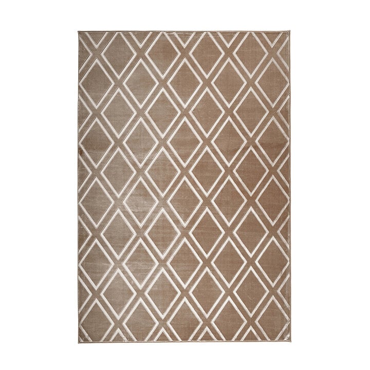 Retro vloerkleed - Marilyn 300 Taupe  - 1