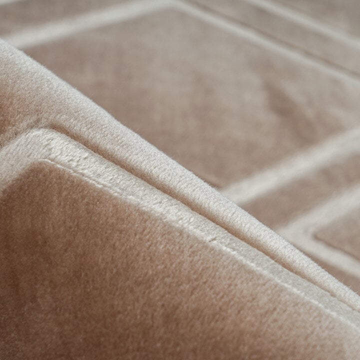Retro vloerkleed - Marilyn 300 Taupe  - 3