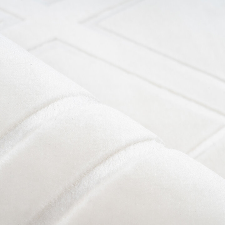 Retro vloerkleed - Marilyn 300 Wit  - 3