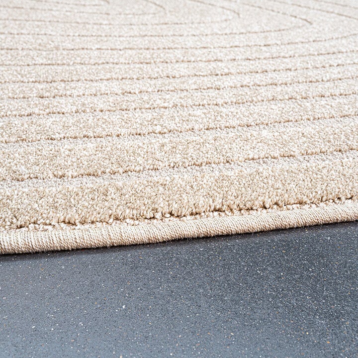 Organisch vloerkleed - Vince 9191 Beige - 3