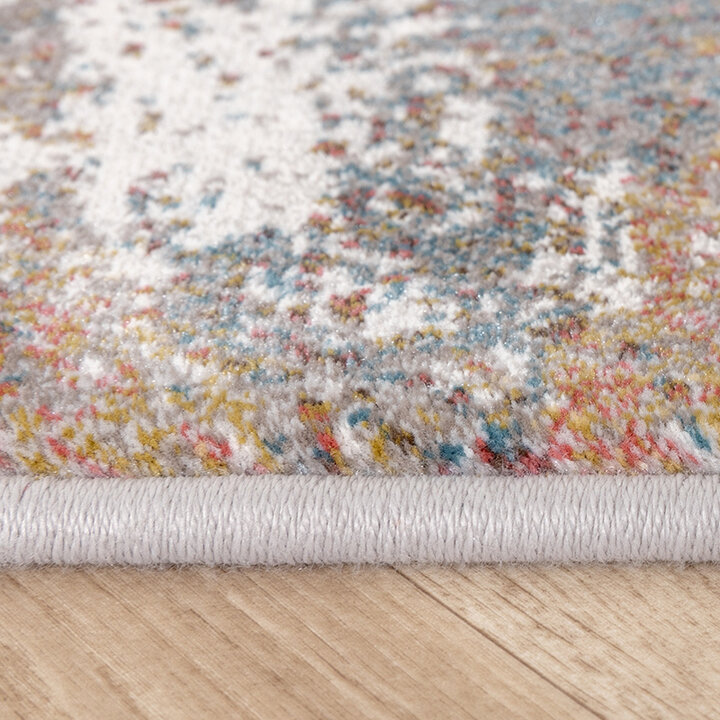 Abstract vloerkleed - Xavier Brush Grijs/Multicolor - 4