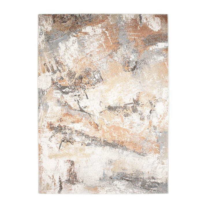 Abstract vloerkleed - Xavier Brush Grijs/Multicolor - 1