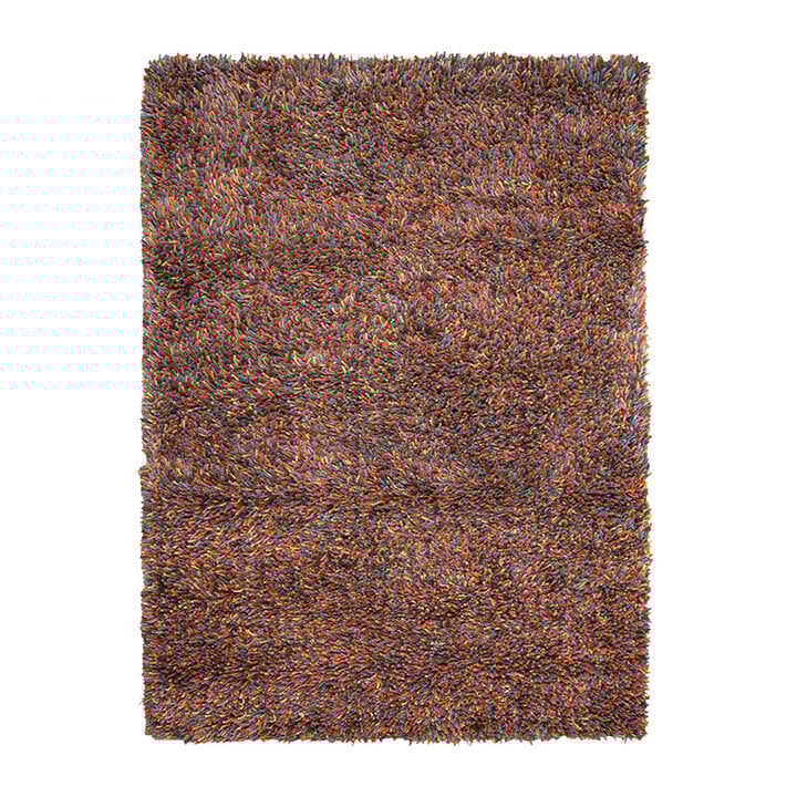 Hoogpolig wollen vloerkleed - Elin Multicolor   - 1