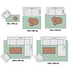 Sisal vloerkleed - Tulum Border Beige  - thumbnail 7