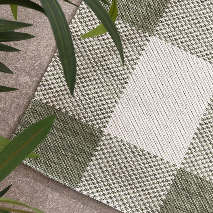 In & Outdoorkleed - Ranch Checkerboard Groen - 2