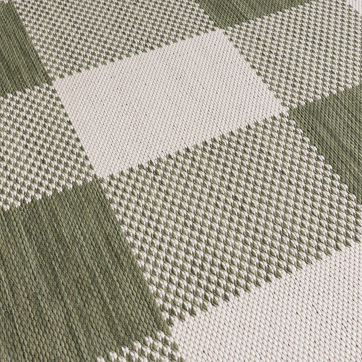 In & Outdoorkleed - Ranch Checkerboard Groen - 3