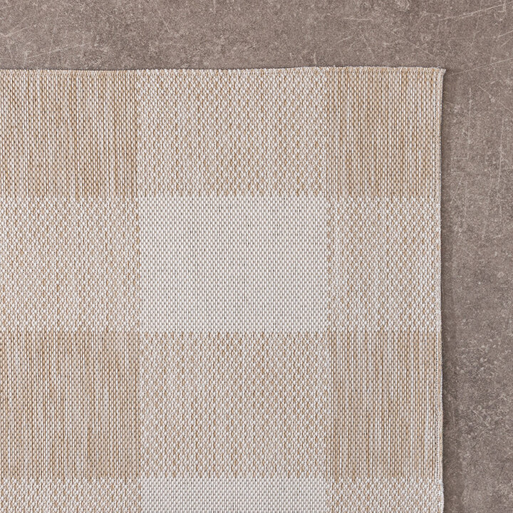 In & Outdoorkleed - Ranch Checkerboard Beige - 5