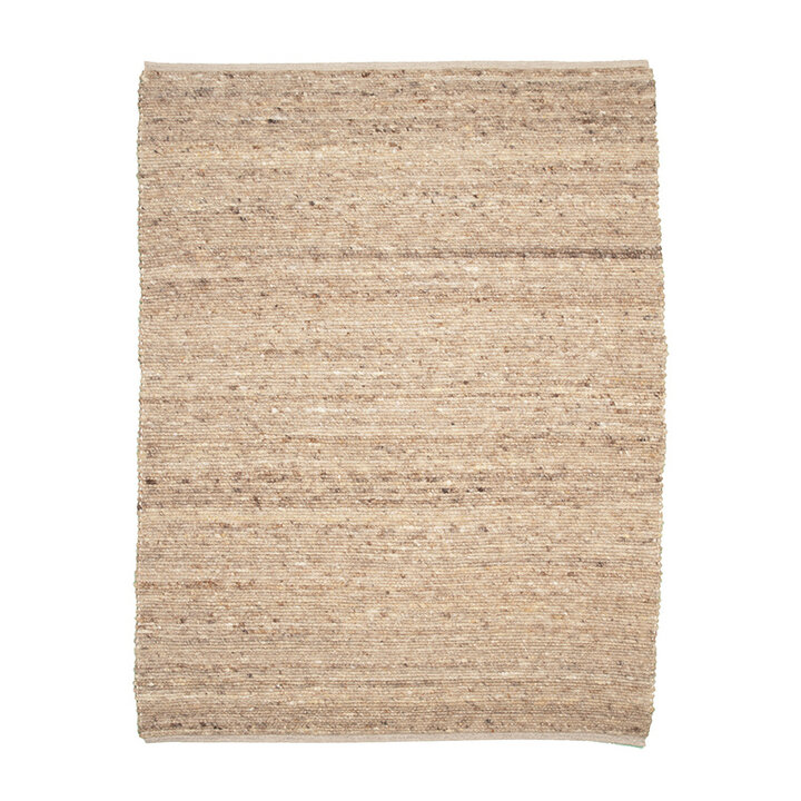 Wollen vloerkleed - Feline Taupe/Gemeleerd  - 1