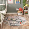 Rond wasbaar kindervloerkleed - Ravi Road Multicolor - thumbnail