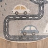 Rond wasbaar kindervloerkleed - Ravi Road Multicolor - thumbnail 5