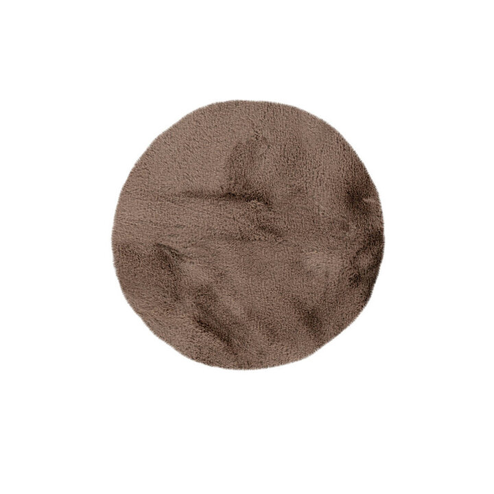 Ronde badmat hoogpolig - Rhine 225 Taupe - 1