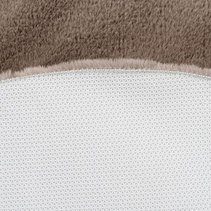 Ronde badmat hoogpolig - Rhine 225 Taupe - 4