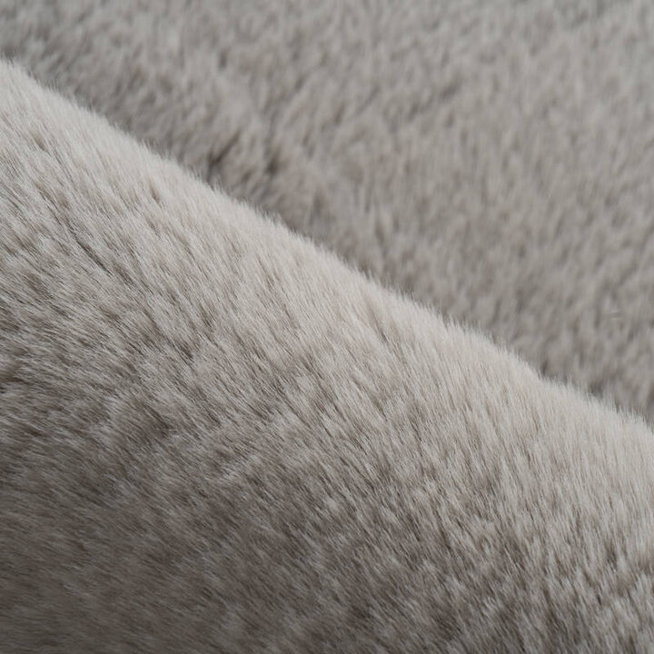 Ronde badmat hoogpolig - Rhine 325 Lichtgrijs - 3