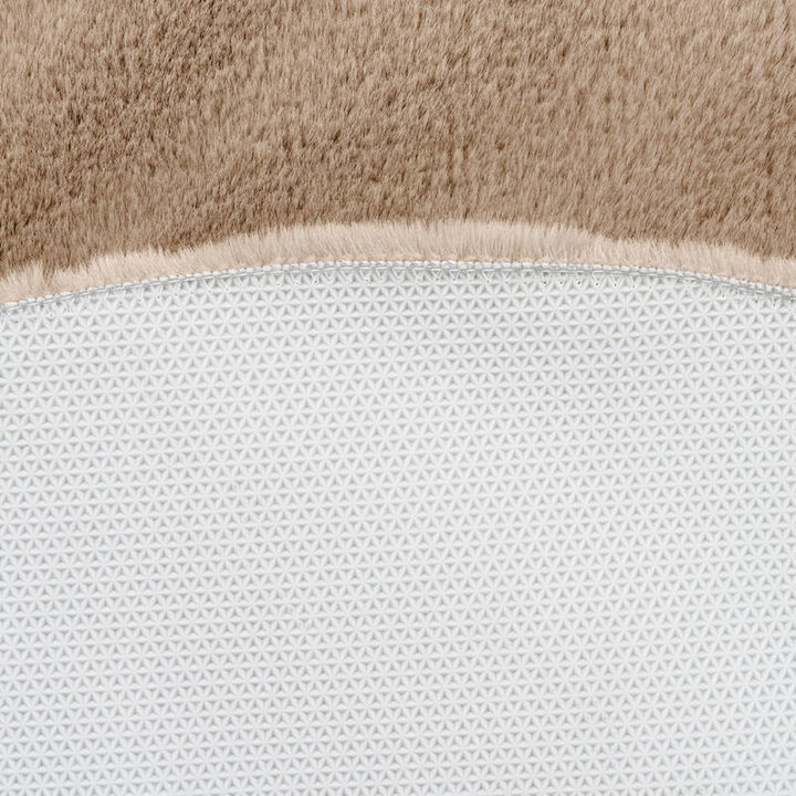 Ronde badmat hoogpolig - Rhine 425 Beige - 4
