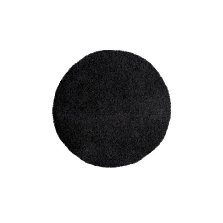 Ronde badmat laagpolig - Rino 125 Antraciet - 1