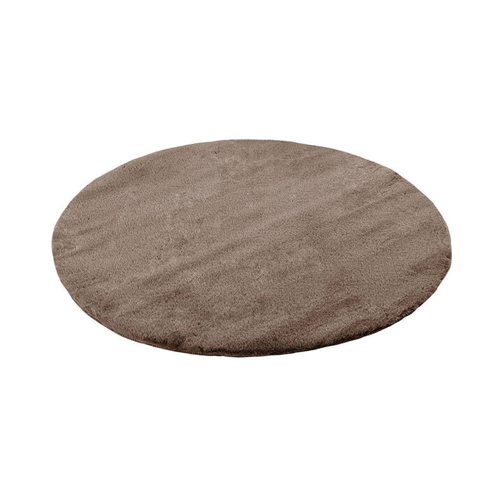 Ronde badmat laagpolig - Rino 225 Taupe - 2