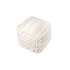 Bohemian poef kubus - Basai 325 Naturel - thumbnail 1