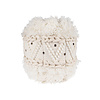 Bohemian poef - Basai 525 Creme - thumbnail 1